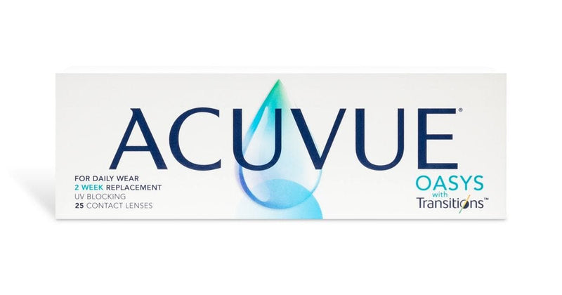 Acuvue Oasys with Transitions 25-Pack.