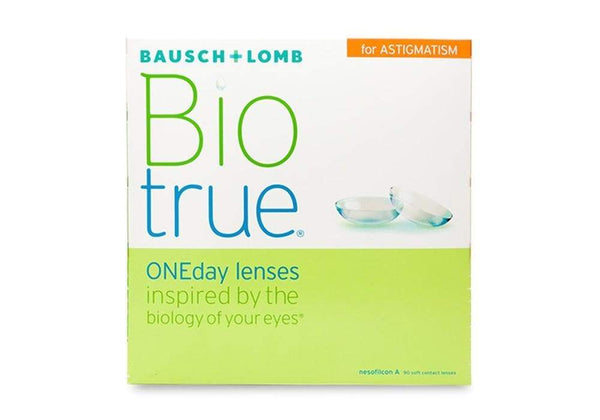 Biotrue ONE Day for Astigmatism 90-Pack.